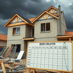 Najczęstsze przestoje na budowie domu: przyczyny, które warto znać, i jak ich unikać w praktyce